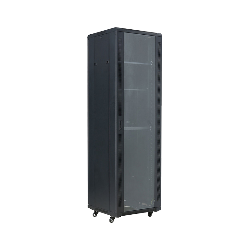 42 raft de server în picioare cu ușă de sticlă temperament